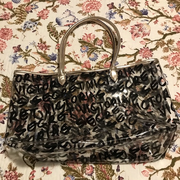 Victoria's Secret Handbags - See-through Victoria secrets tote bag Victoria's Secret Handbags - See-through Victoria secrets tote bag